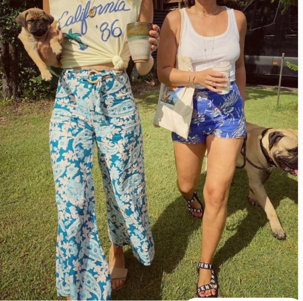 Chasing Unicorns linen palazzo pants
